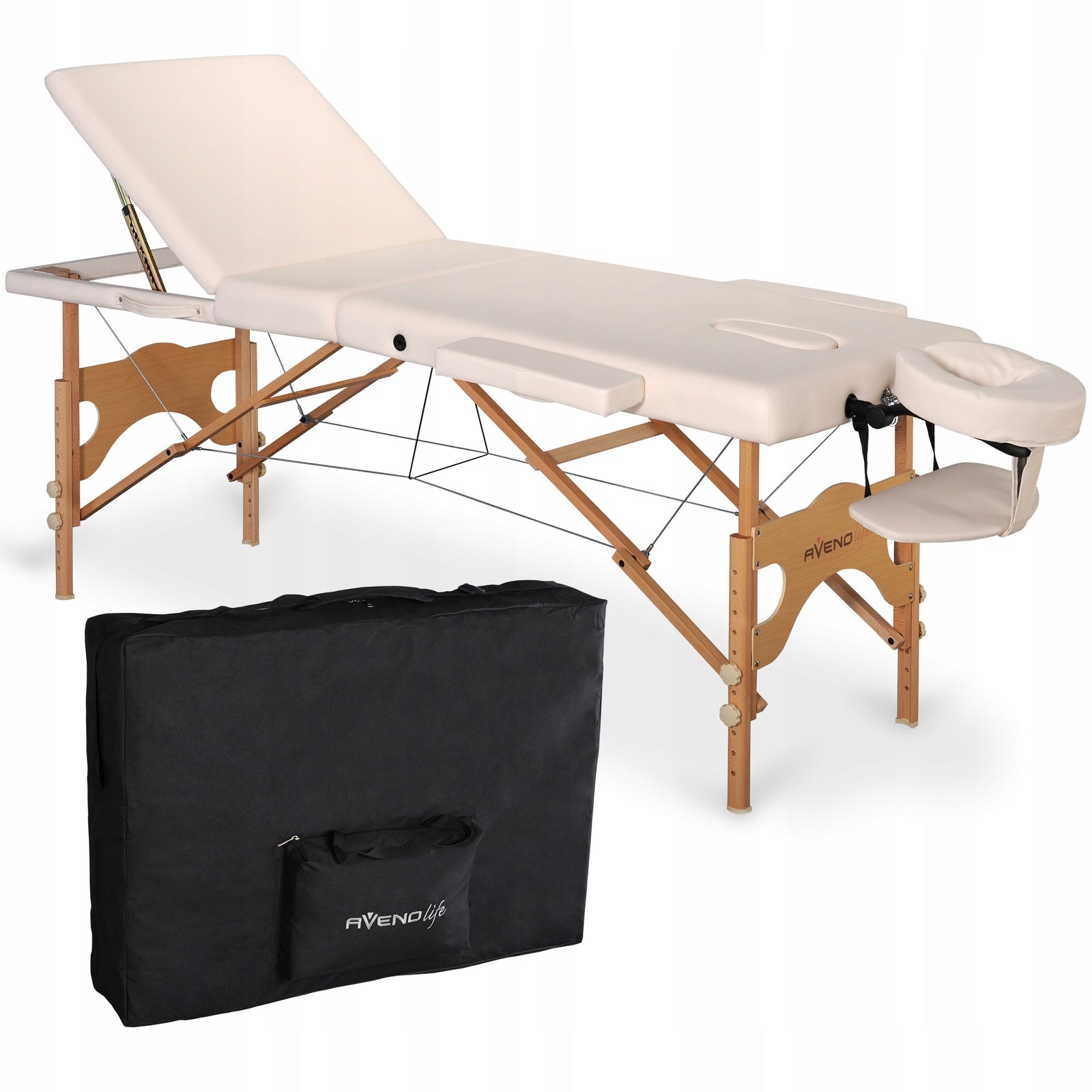 FOLDING MASSAGE TABLE 3 SEGMENTS EDEN FOAM 4CM EDEN +HUMILITY Color brown