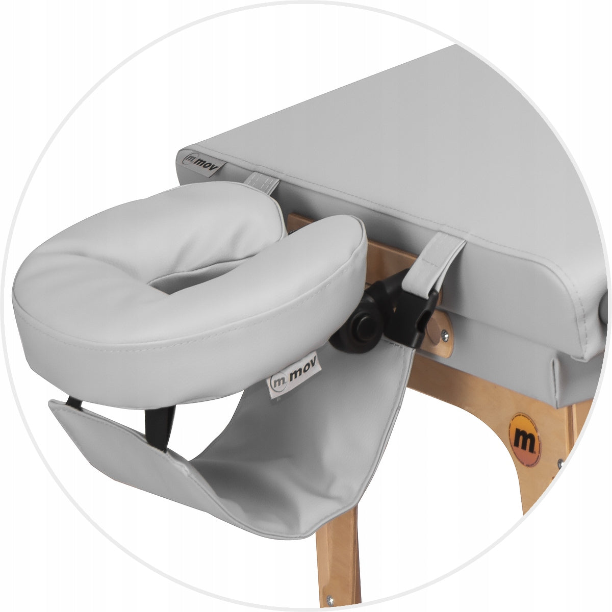 FOLDING MASSAGE TABLE from MOV - MANUAL - 4 sections roller bag Color multicolor