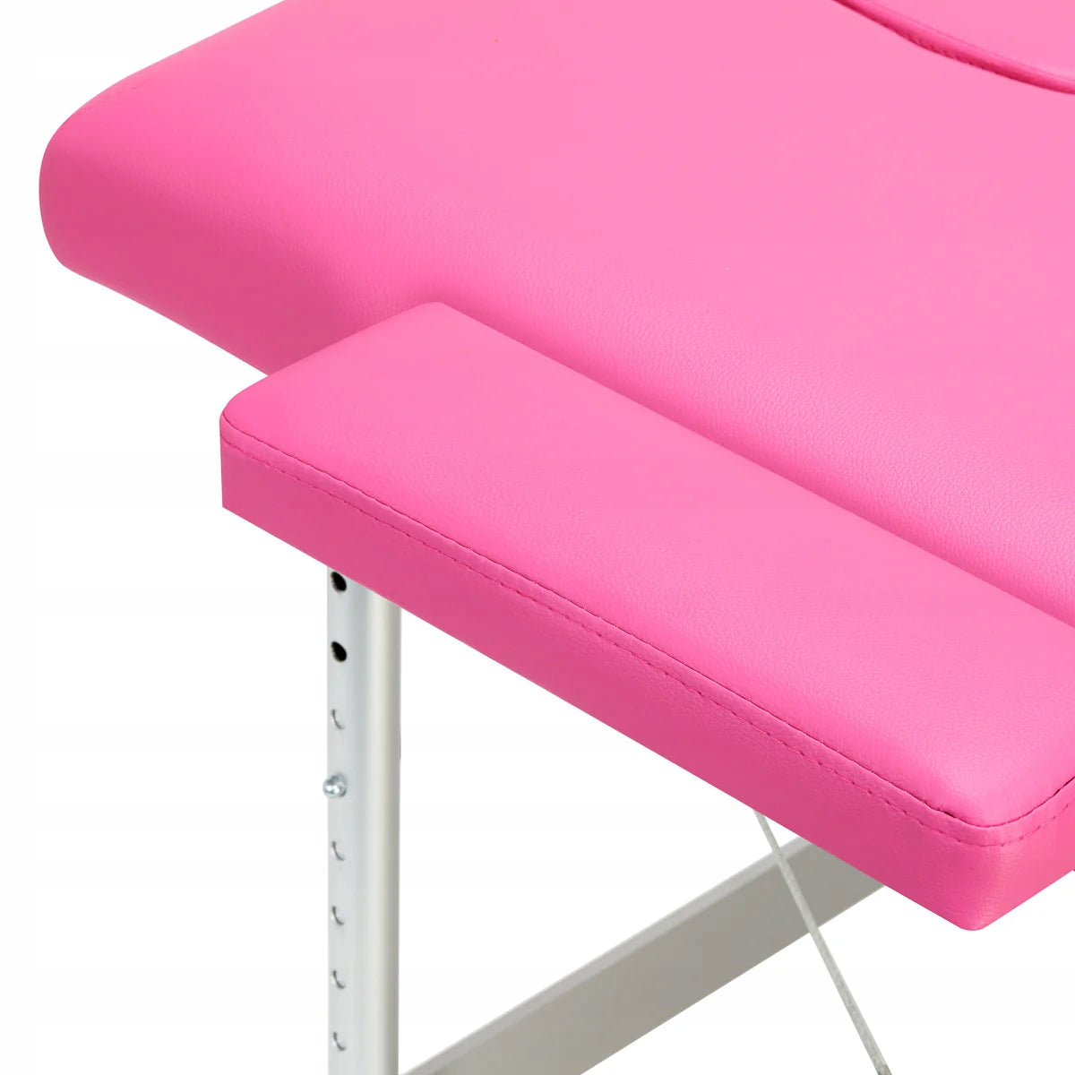 FOLDING TABLE FOR MASSAGE PHYSIOTHERAPY ALUMINUM BALANCE 2 SEGMENT PINK EAN (GTIN) 5906717468971