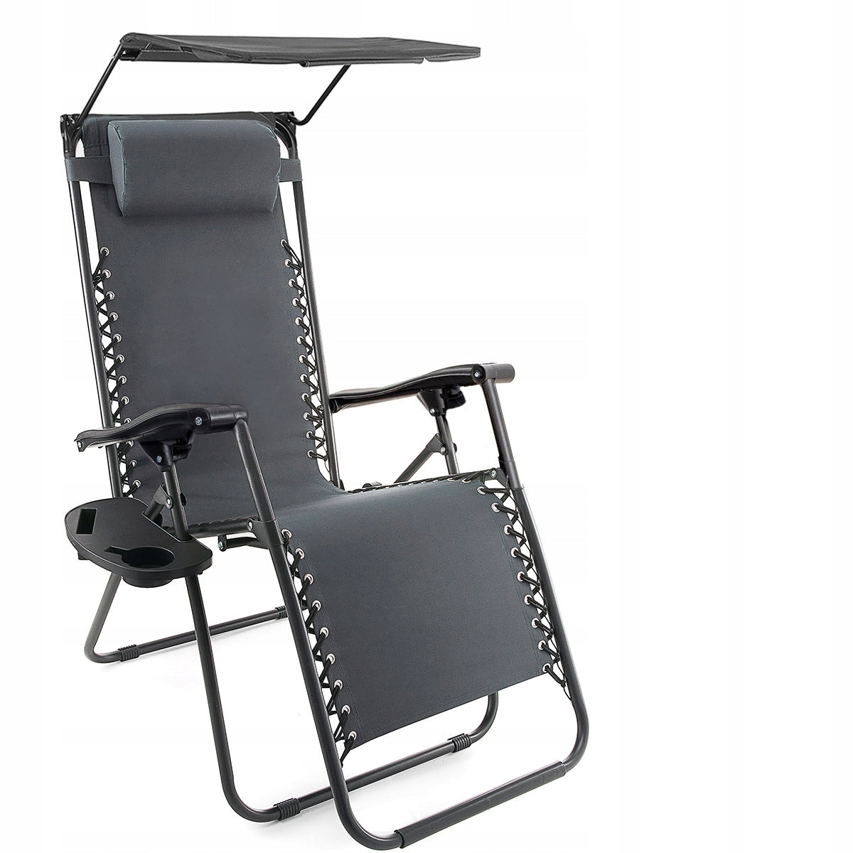 FOLDING ZERO GRAVITY BEACH SUN LOUNGER 2IN1 GARDEN CHAIR + FREEBIE Brand Soprato