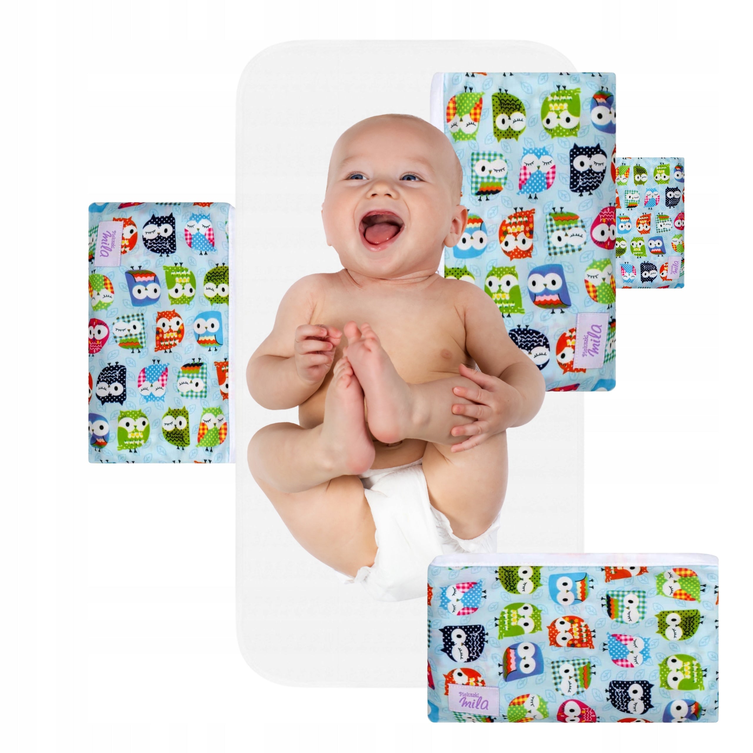 FOLDING changing mat with case for baby 40x70 tourist backing