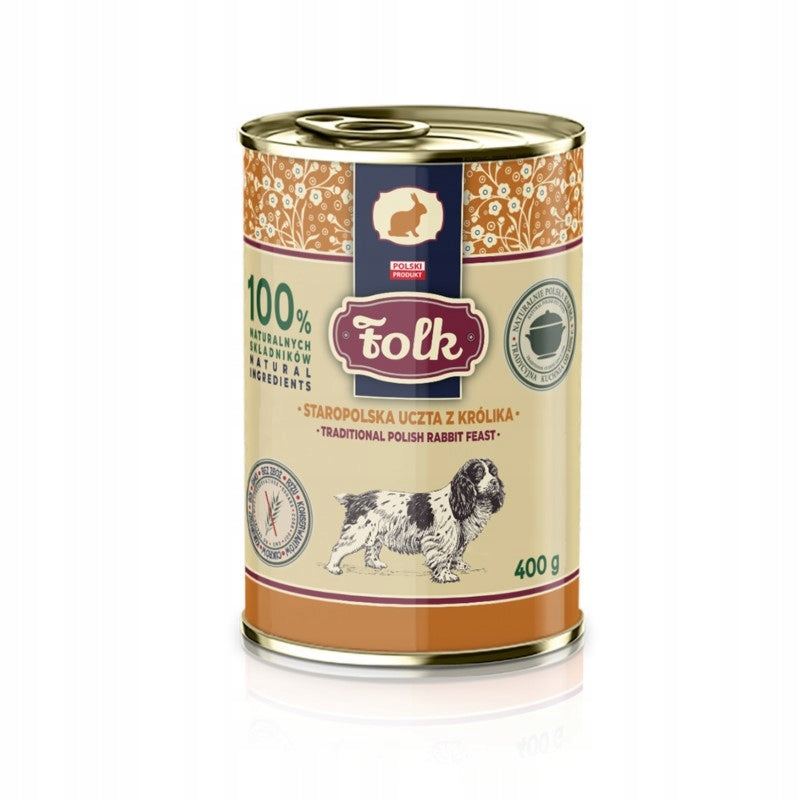 FOLK Old Polish Rabbit Treat for Dogs 400 g