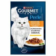 FOOD CAT GOURMET PERLE CHICKEN 85 g NESTLE SASZ