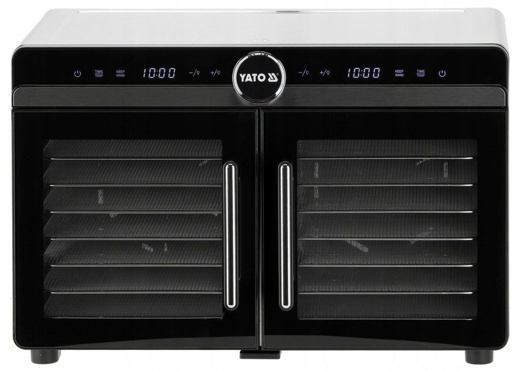 FOOD DRYER 16 TRAYS STAINLESS STEEL, 1400W YATO YG-16000 Brand Yato