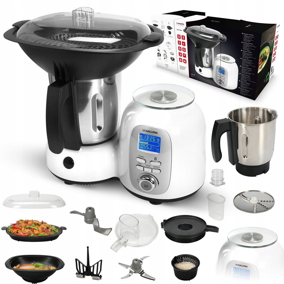 FOOD PROCESSOR Kalorik HA1020 12w1 1500W Weight