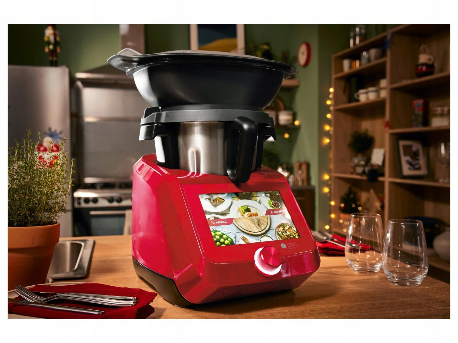 FOOD PROCESSOR LIDLOMIX 2025 MONSIEUR CUISINE SMART RED WiFi APP EAN (GTIN) 0602806717733
