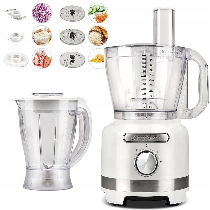 FOOD PROCESSOR MALAKSER BLENDER mixer grater shredder MULTIFUNCTIONAL