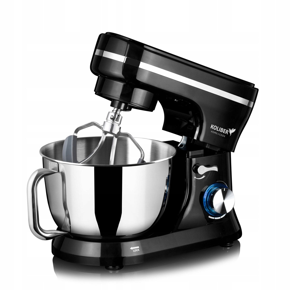 FOOD PROCESSOR PLANETARY MIXER KOLIBER X-2400-W 4.5L 6in1 MULTIFUNCTIONAL Manufacturer code KH-SM1045BK10-S