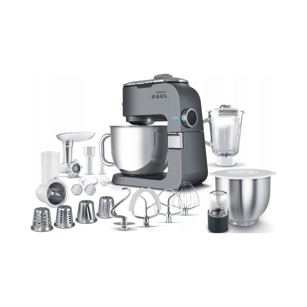 FOOD PROCESSOR PLANETARY MIXER WITH BOWL 1,5L SENCOR STM 7970 PAUL 1 1700W