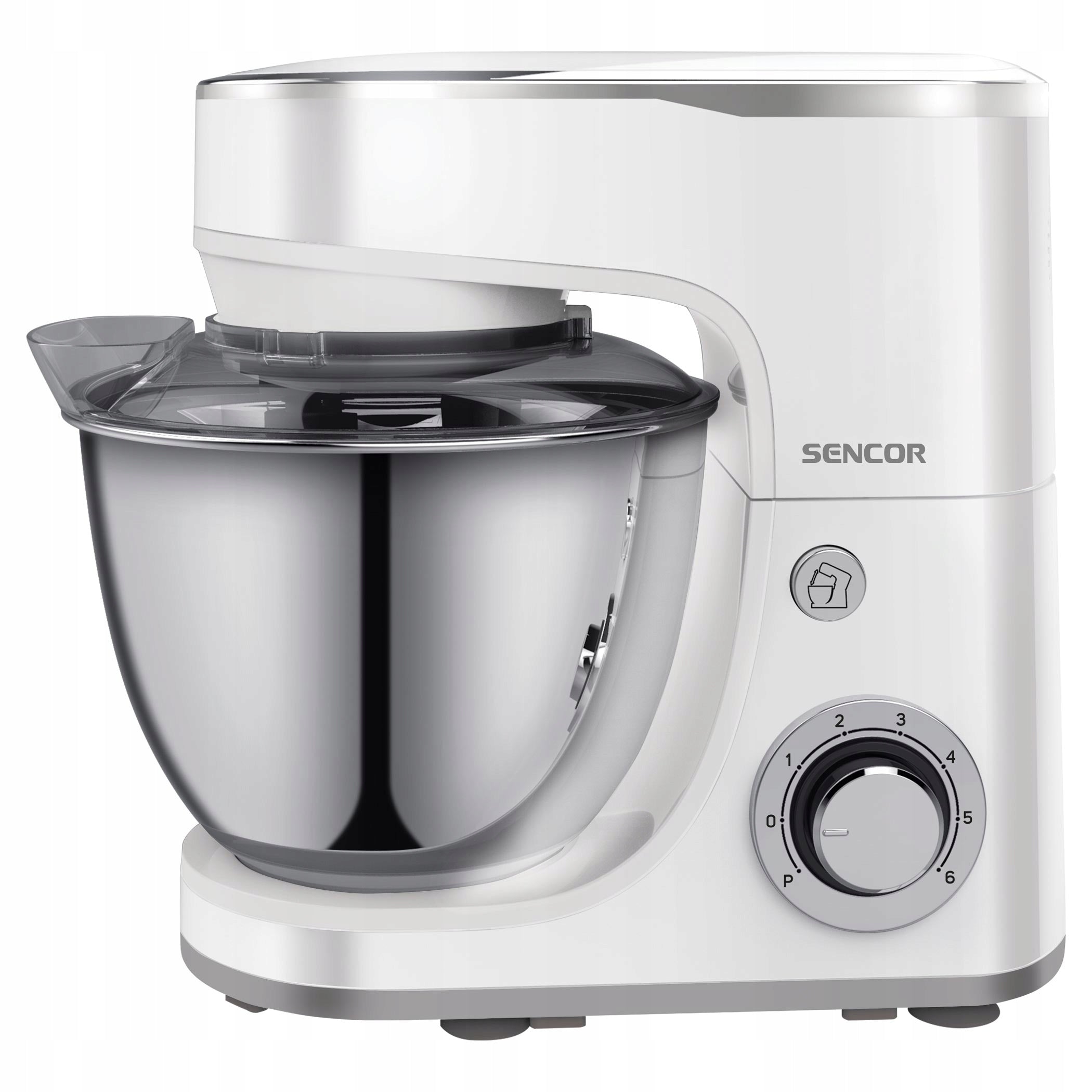 FOOD PROCESSOR PLANETARY MIXER WITH BOWL SENCOR STM 3630WH 1300W 5,5Liter Manufacturer code STM 3630WH