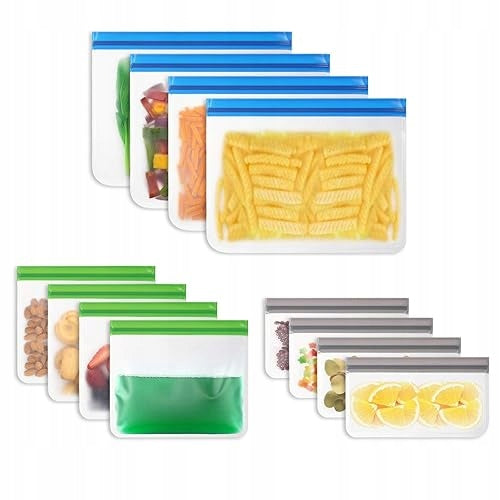 FOOD STORAGE BAG MULTIPLE SEALED ECO-FRIENDLY PEVA
