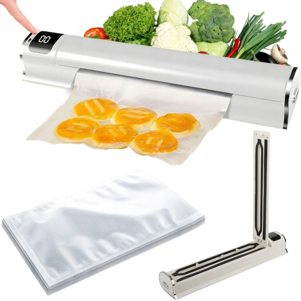 FOOD VACUUM PACKER WELDING MACHINE + 10PCS BAG SET