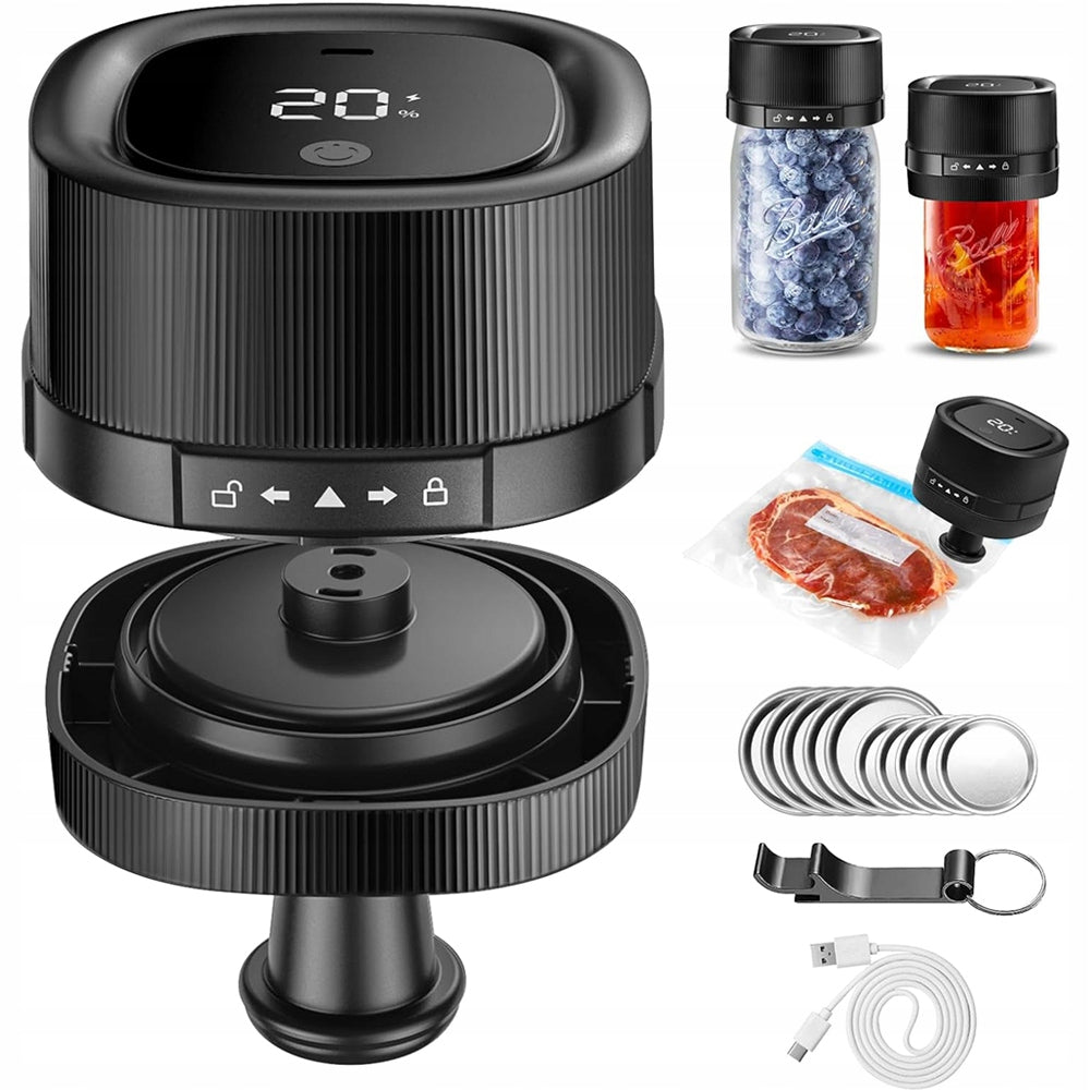 FOOD VACUUM WELDING MACHINE AUTOMATIC PACKAGING MACHINE FOR JARS 1800MAH Brand no brand