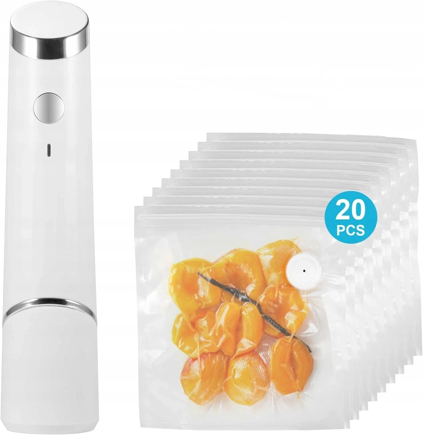 FOOD VACUUM WELDING MACHINE PACKING MACHINE WITH 20PCS MULTIPLE BAGS Packaging status original