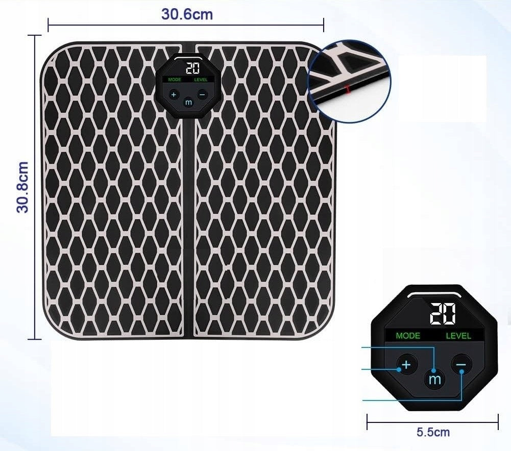 FOOT MASSAGE DEVICE PORTABLE IMPROVEMENT OF CIRCULATION PHYSIOTHERAPY EMS Brand no brand