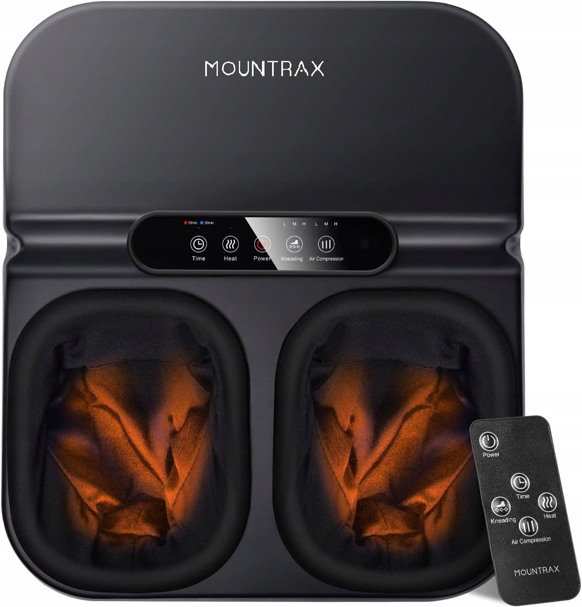 FOOT MASSAGER CIRCULATORY STIMULATOR MOUNTRAX COMPRESSION EMS RELAXATION COMFORT