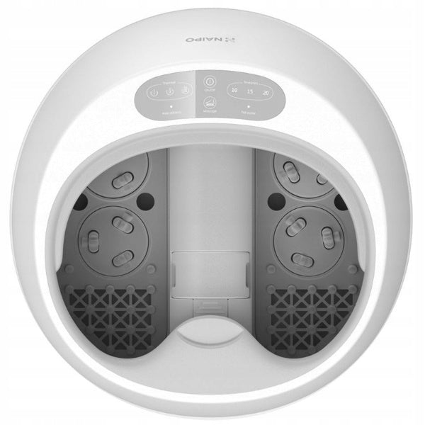 FOOT MASSAGER STEAM HEATING KNEADING ROLLER Color white