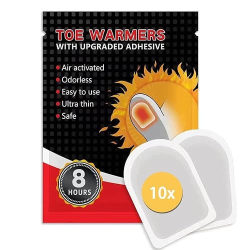 FOOT WARMERS SELF ADHESIVE NATURAL 10 PAIRS Women's Home Gift Brand no brand