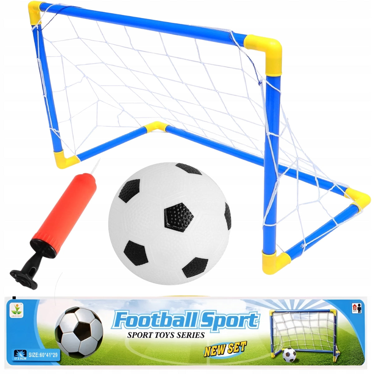 FOOTBALL GOAL 70CM FOOTBALL SET FOR CHILDREN FOOTBALL BALL AND PUMP