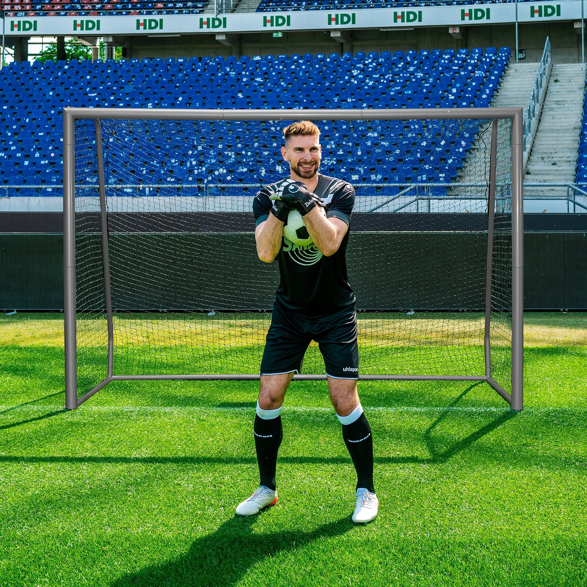 FOOTBALL GOAL SANDORA DERBY 3x2m MEGA STRONG PIPES 75mm Brand no brand