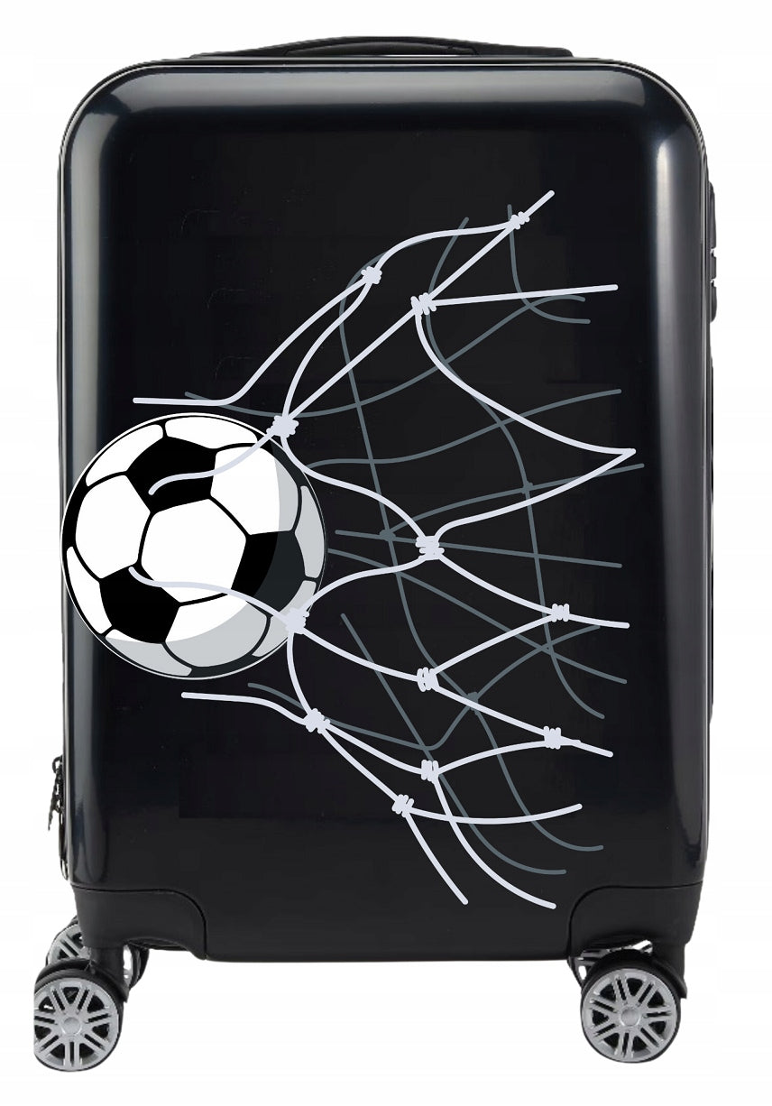 FOOTBALL GOAL SUITCASE BLACK CHILDREN'S YOUTH CIPHER Brand no brand