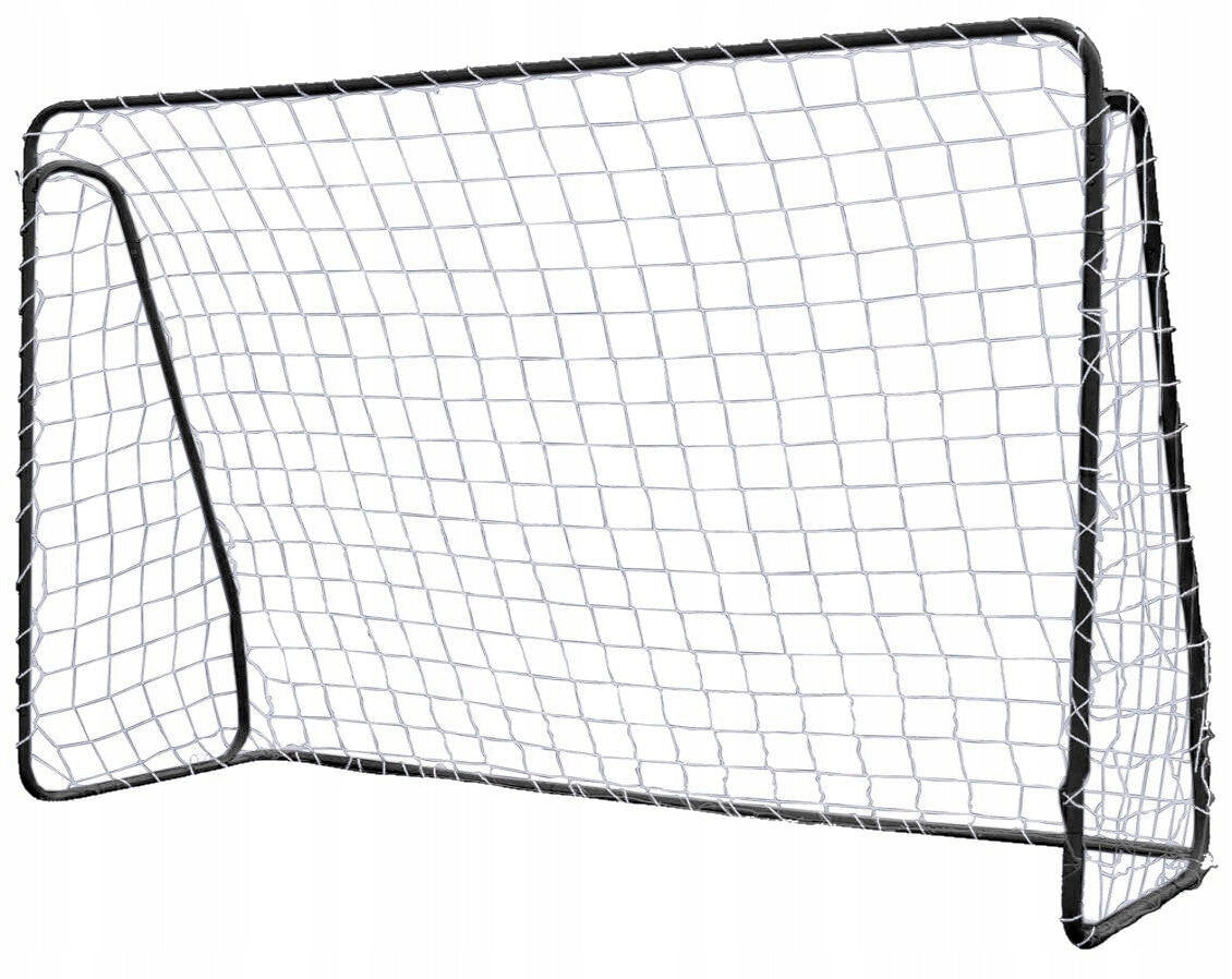 FOOTBALL GOAL for children METAL 213x150 FOLDING garden FREEBIE MAT Packaging status original
