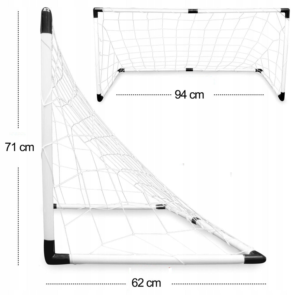 FOOTBALL GOALS 2in1 185x120x70 CM BALL FOOTBALL SET FOR KIDS Manufacturer code 278A