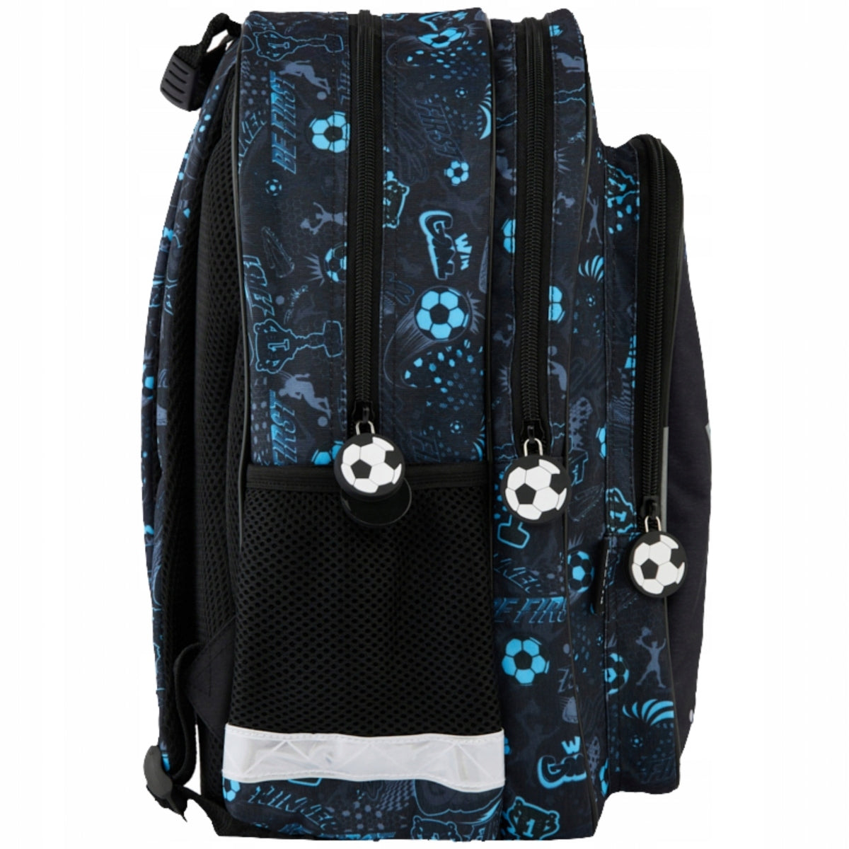 FOOTBALL School Backpack for Grades 1-3 Elementary Schools Paso Football Boys Packaging status original