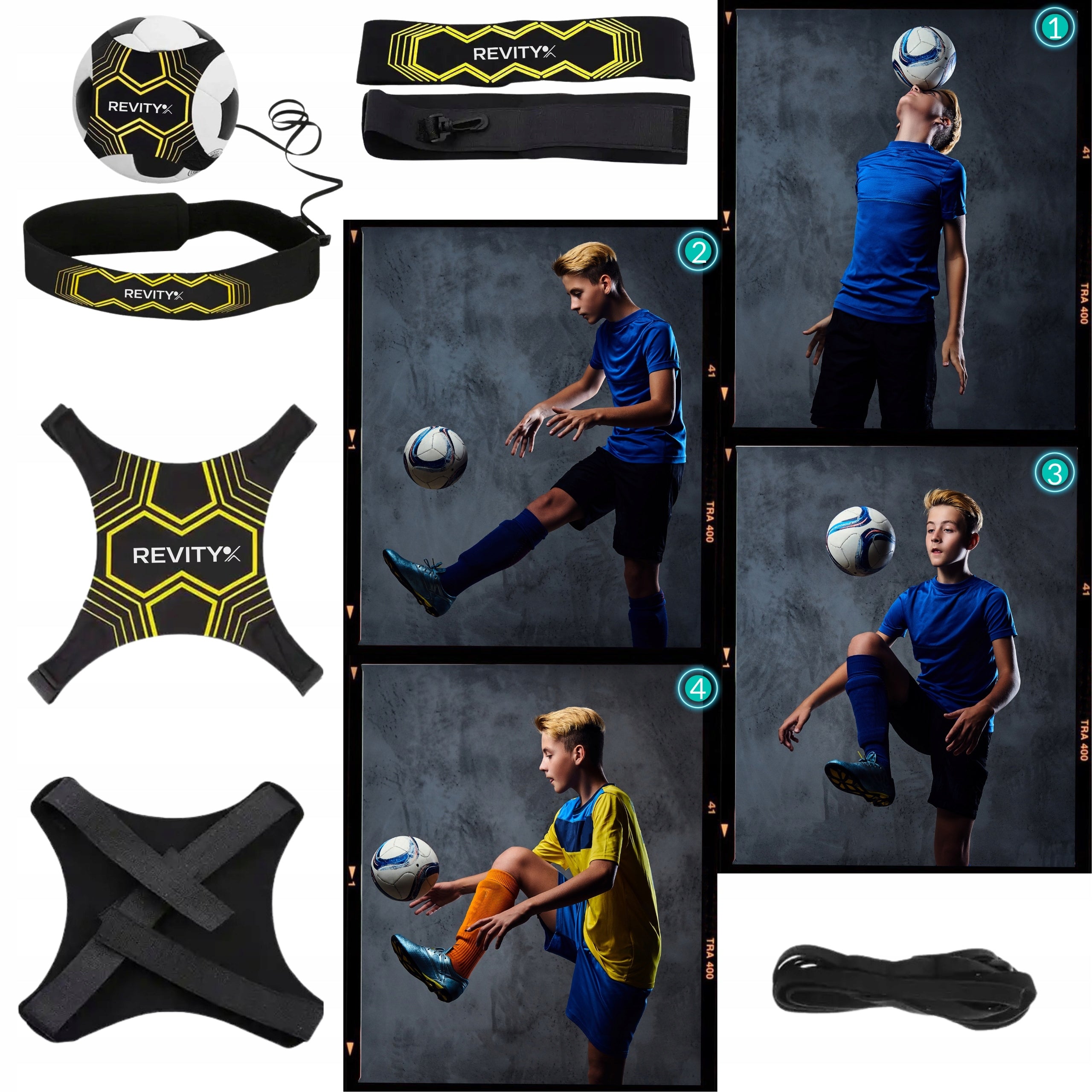 FOOTBALL TRAINER ADJUSTABLE TRAINING BELT FOOTBALL TRAINER Brand Revity