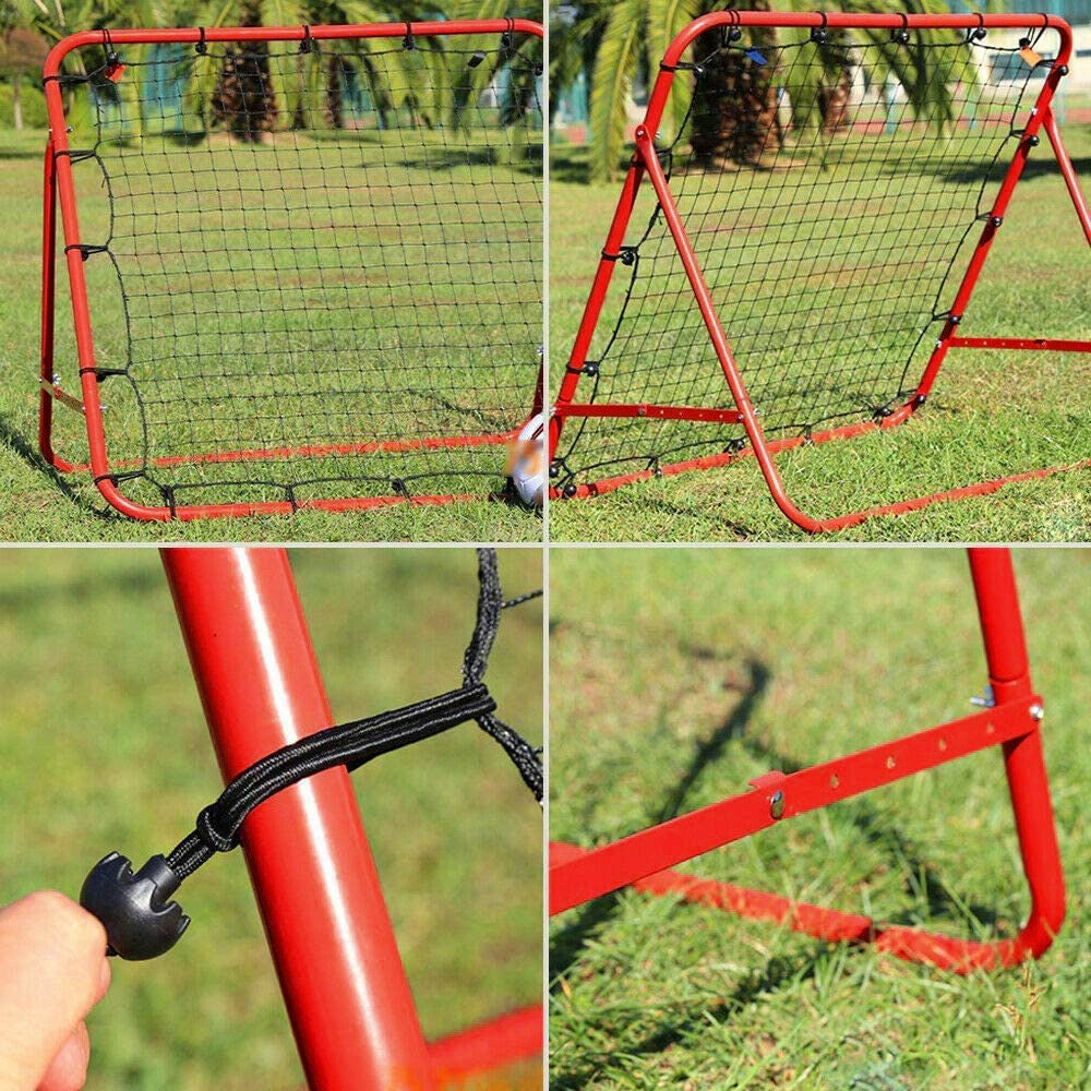 FOOTBALL TRAINING GOAL FRAME REBOUNDER FOOTBALL TRAINER 100 cm Number of items in the set 4