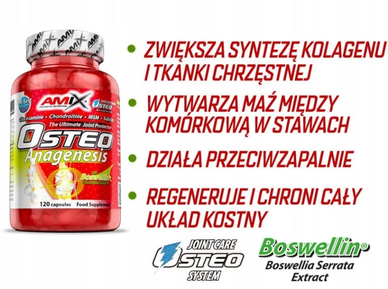 FOR JOINTS Amix - Glucosamine, MSM, Chondroitin, Boswellia Serrata Packaging status original