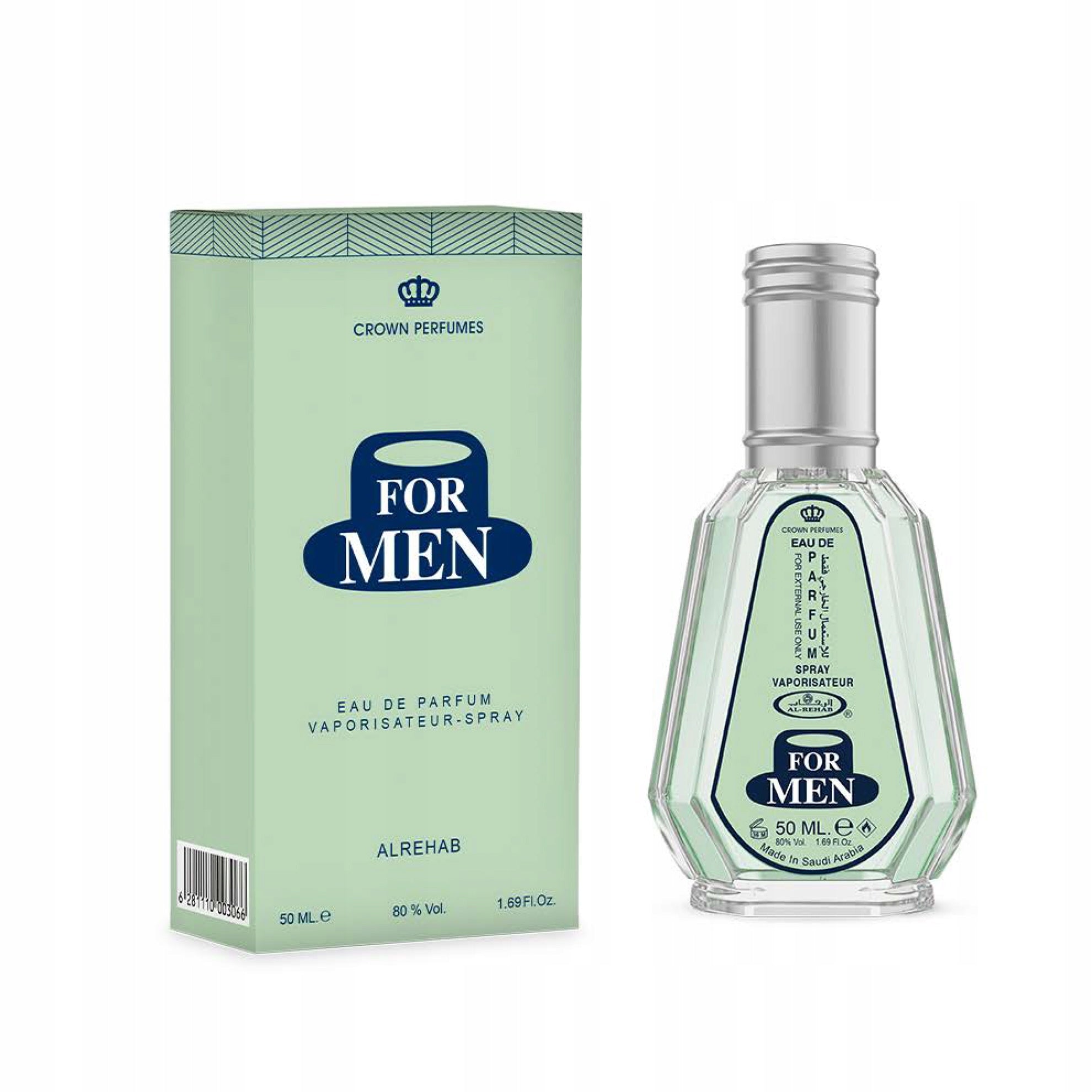 FOR MEN PERFUME ARABIC MUSK ELEGANT CITRUS 35 ml AL REHAB EDP Packaging status original