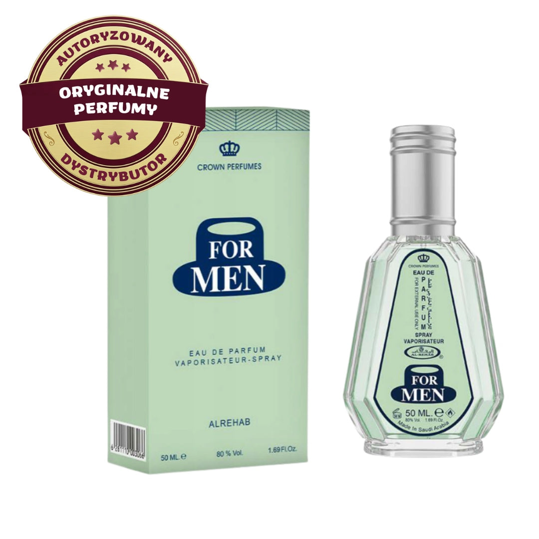 FOR MEN PERFUME ARABIC MUSK ELEGANT CITRUS 35 ml AL REHAB EDP