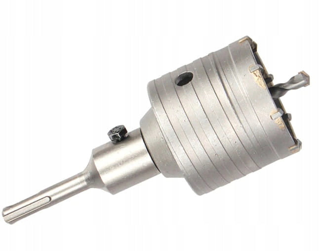 FORAMINIFERA LACE 125 mm SDS + PLUS CONCRETE CUTTER WITH ADAPTER EXTENSION Brand SilverTools
