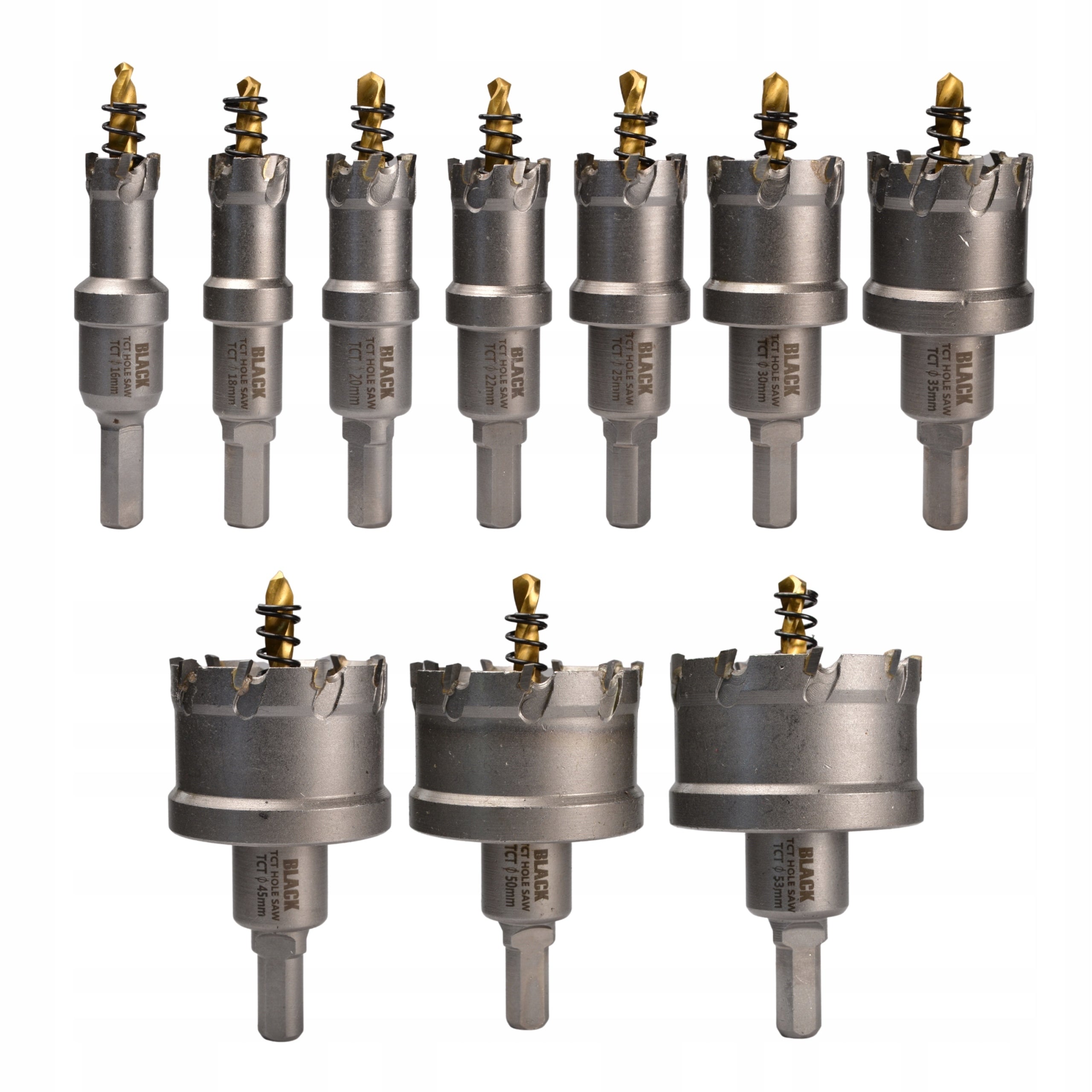 FORAMINIFERA WIDTH DRILL BITS FOR METAL 10PC EAN (GTIN) 5902280021094