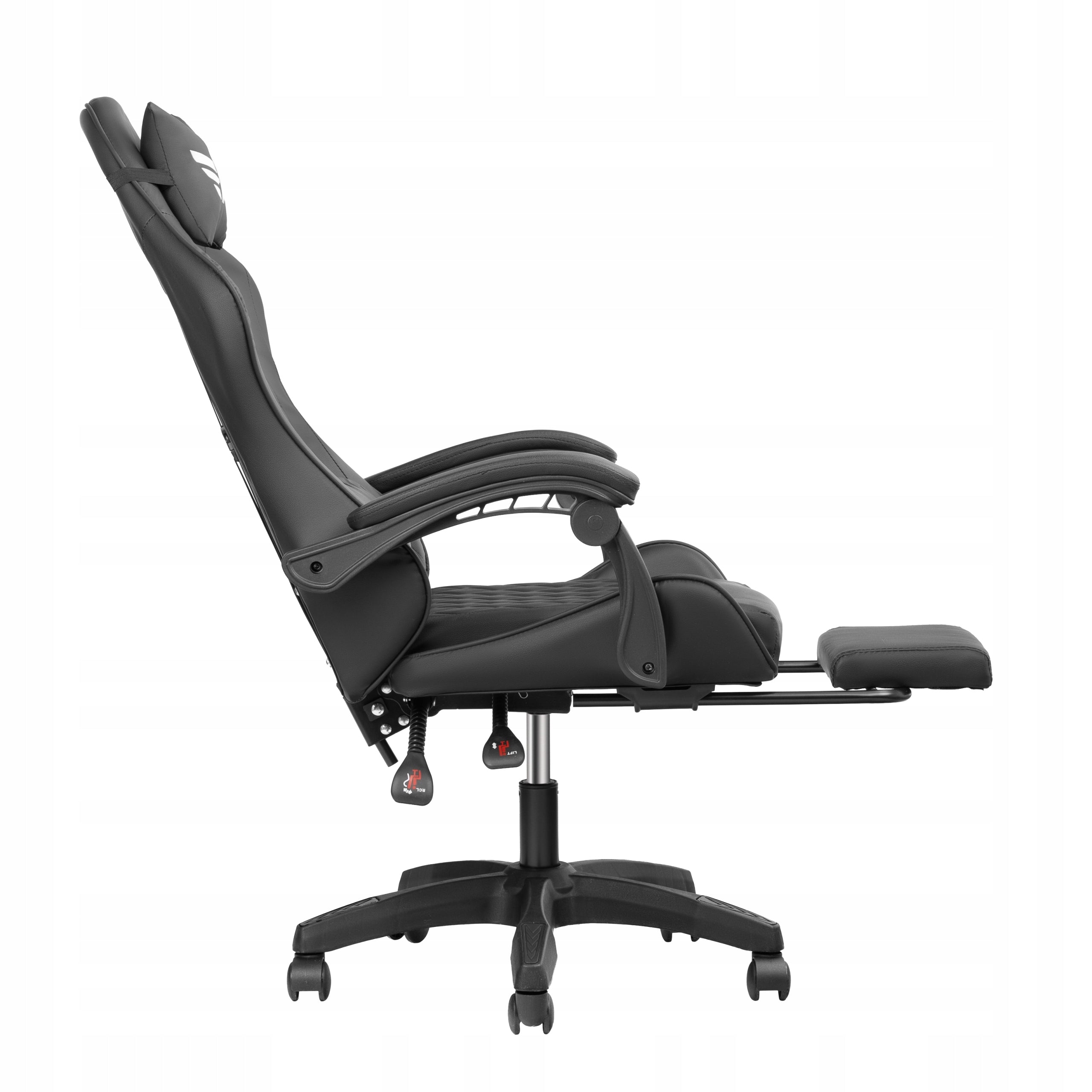 FORCE ONE | Adjustable Bucket Gaming Chair | Massage | Footrest |X ONE Furniture height 112 cm