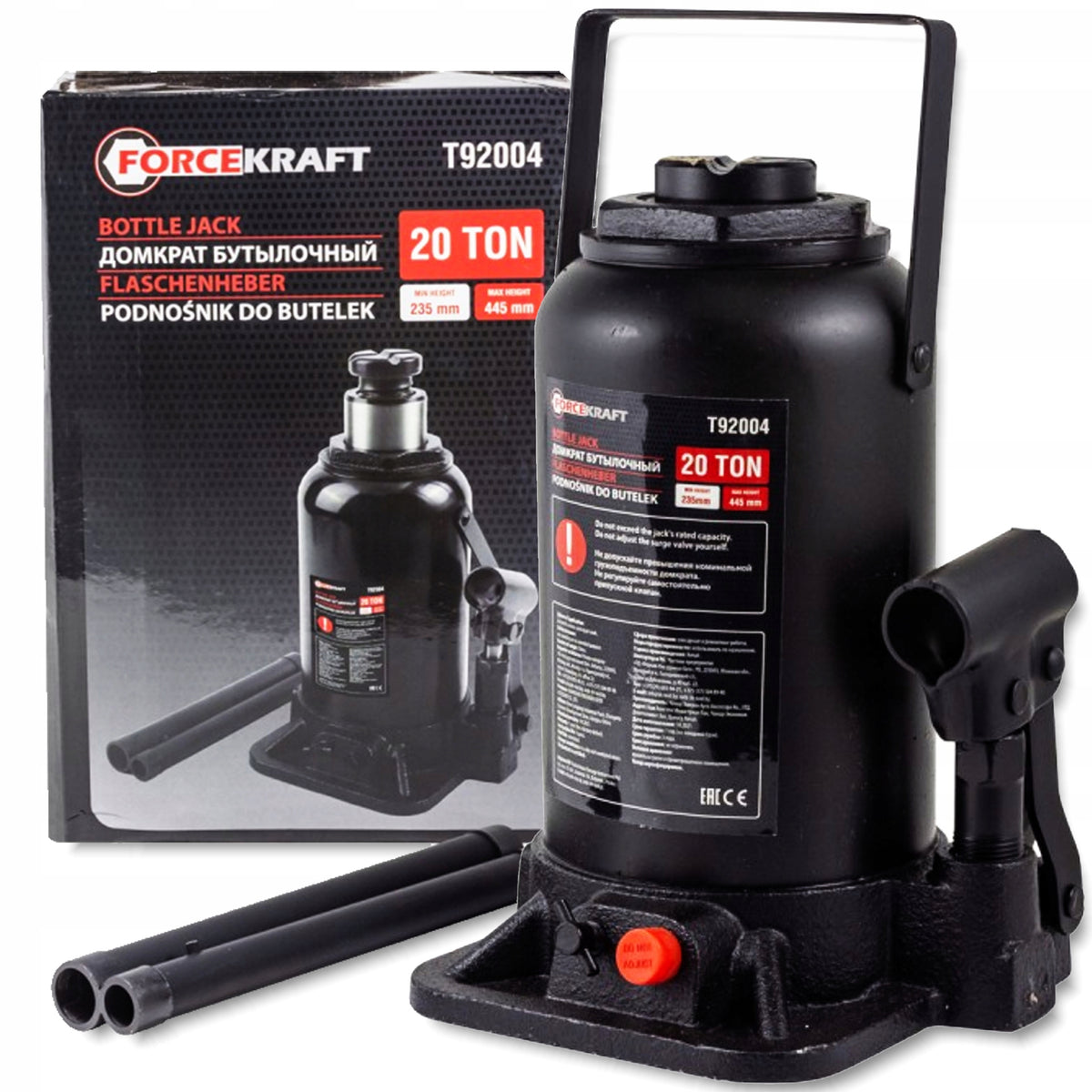 FORCEKRAFT HYDRAULIC bollard lift 20 TONS UNIVERSAL jack