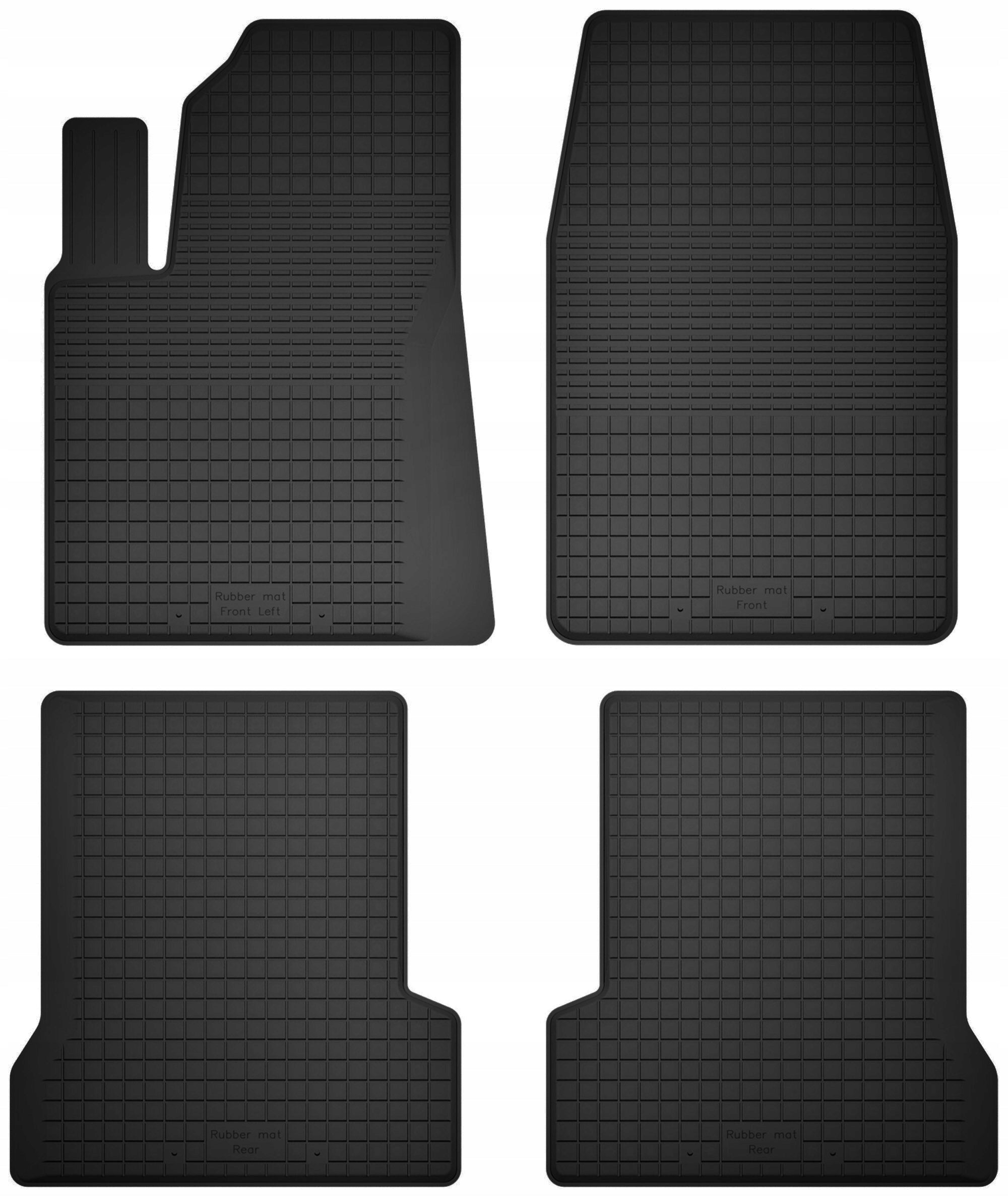 FORD FIESTA MK6 MK7 (2002-2017) rubber mats KORYTKO 2cm + STOPWATCHES Packaging status original