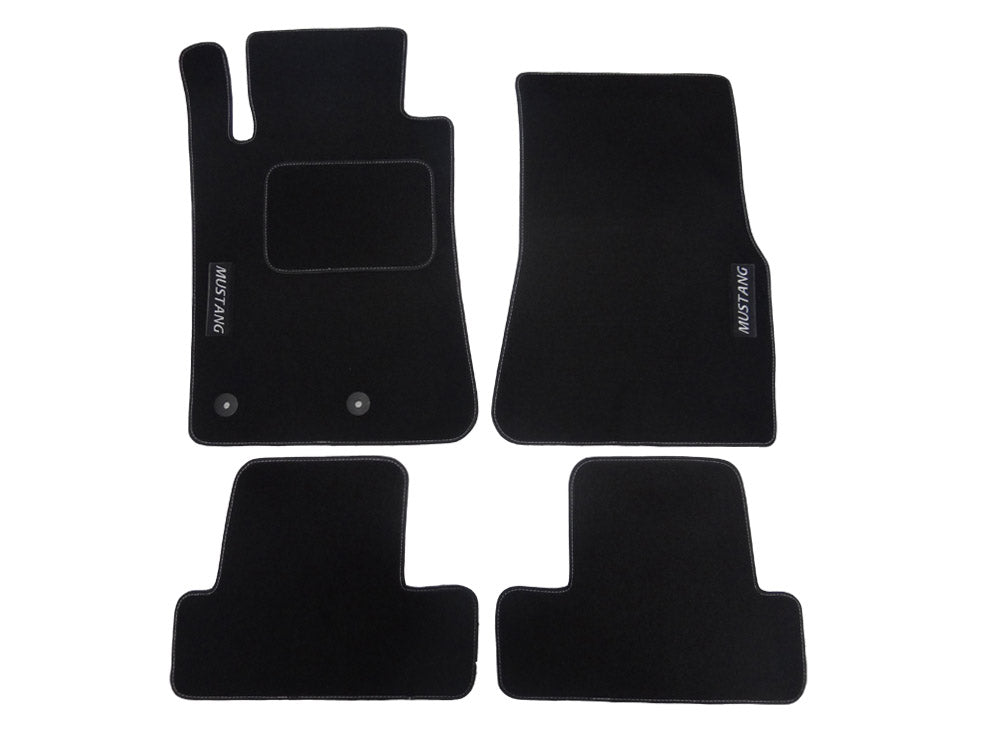 FORD MUSTANG 6 VI 2014-... VELOUR RUGS