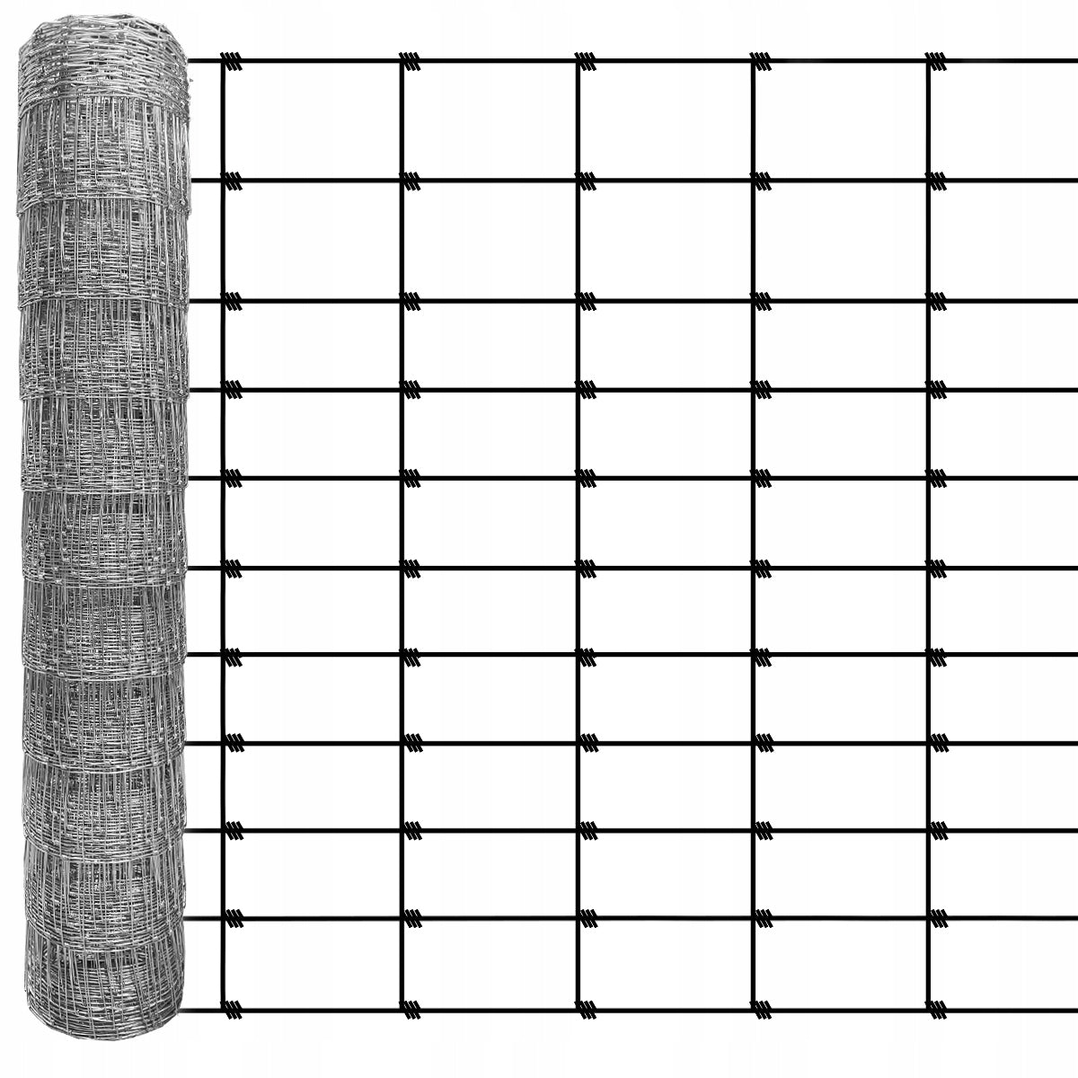FOREST MESH 160/11/30 L roll 50m GALVANIZED hare roe deer boar field orchard forest