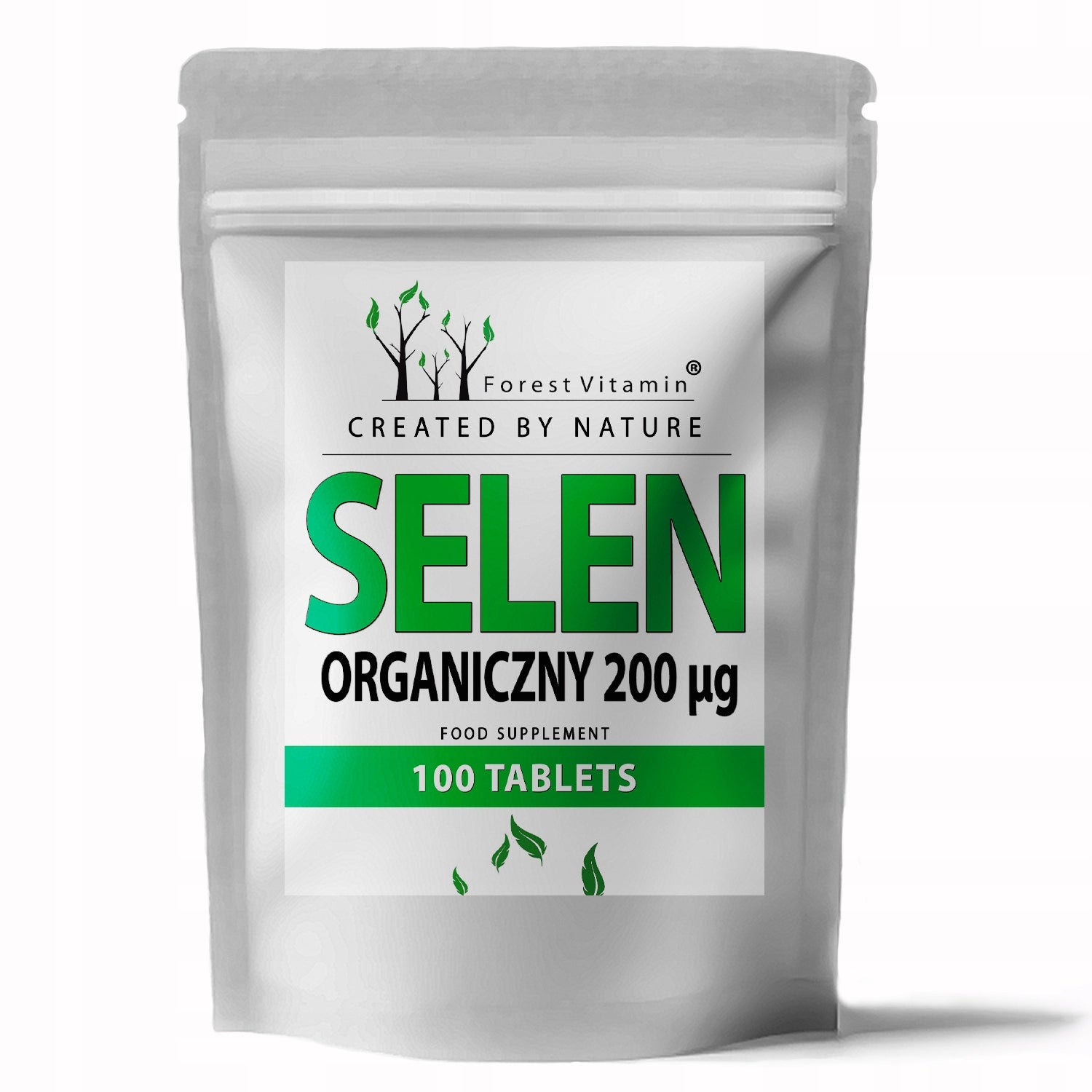 FOREST ORGANIC SELENIUM L- SELENOMETHIONINE 200mcg ANTIOXIDANT THYROID EAN (GTIN) 5907628978542