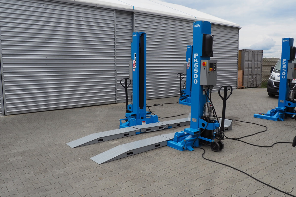 FORKLIFT ADAPTER FOR FORKLIFT TRUCKS UP TO 12 TONS FORKLIFT DUO NORTEC Brand Nortec