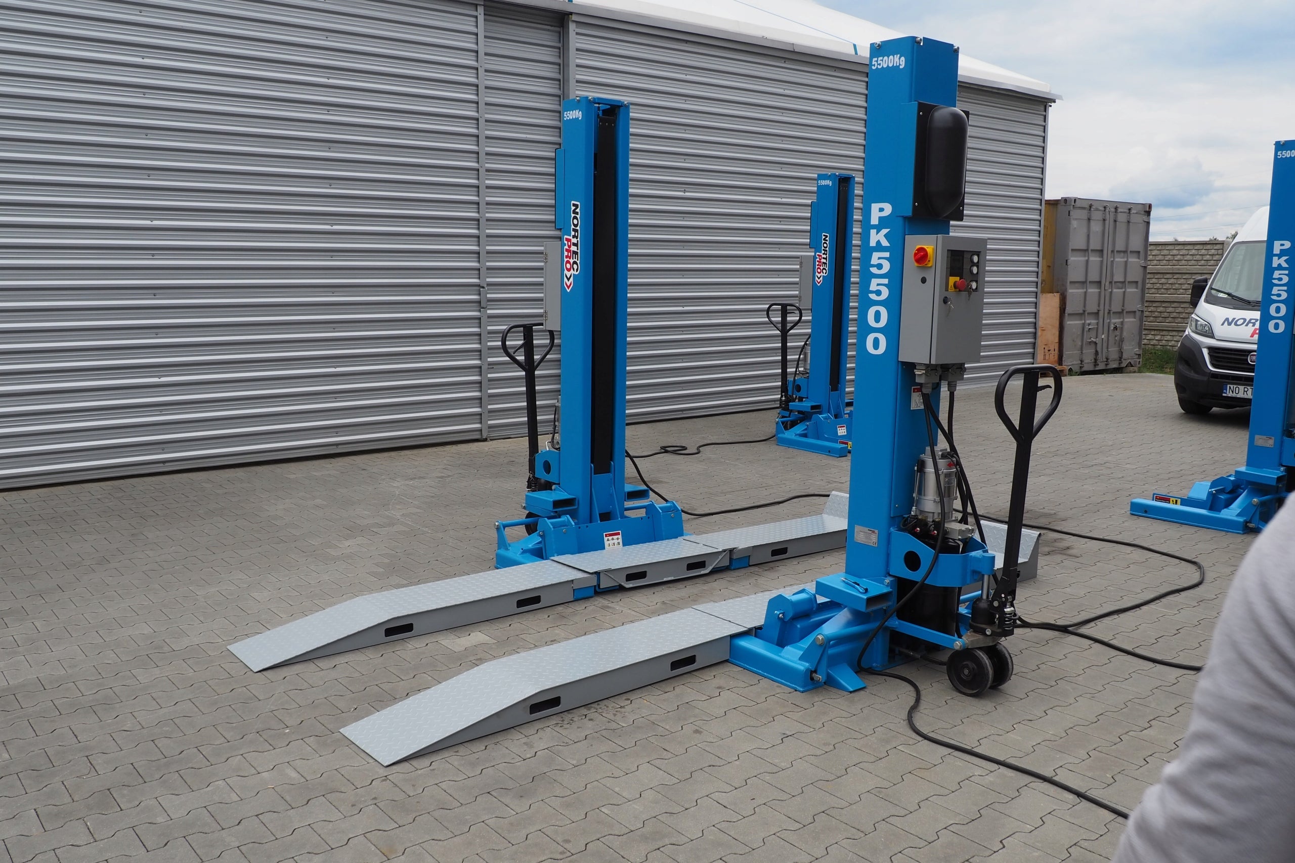 FORKLIFT ADAPTER FOR FORKLIFT TRUCKS UP TO 12 TONS FORKLIFT DUO NORTEC Manufacturer code FORKLIFT DUO
