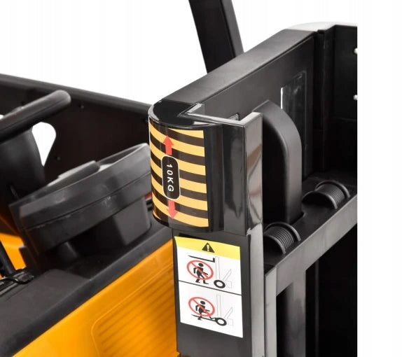 FORKLIFT TOY BATTERY HECHT 52108 YELLOW Power 2x40W EAN (GTIN) 8595614992527