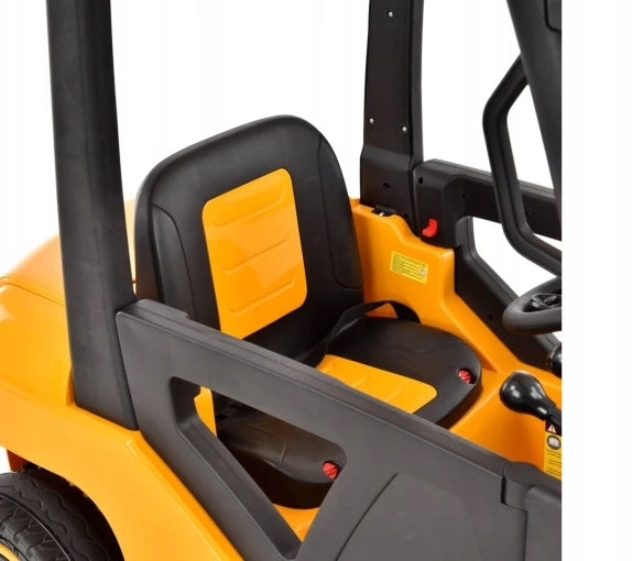 FORKLIFT TOY BATTERY HECHT 52108 YELLOW Power 2x40W Maximum load 35 kg