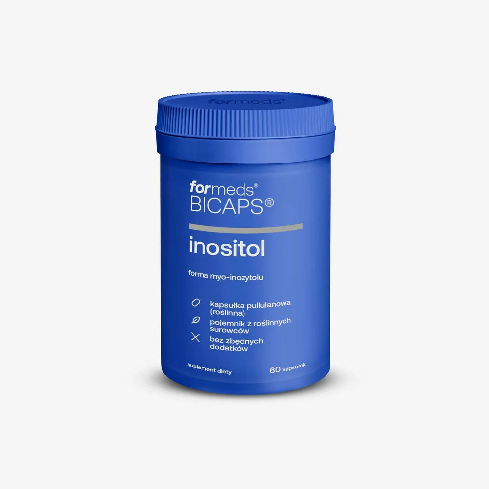 FORMEDS BICAPS INOSITOL Myo-Inositol Vitamin B8 Pure Composition 60 capsules For for women for men universal