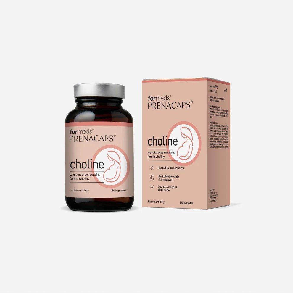 FORMEDS PRENACAPS CHOLINE Highly Absorbent Choline Form Choline 60 kaps Manufacturer code 5903148620992