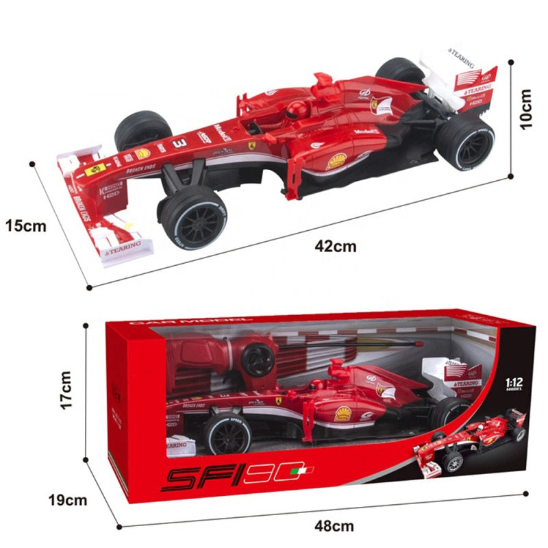 FORMULA F1 RC REMOTE CONTROLLED CAR FOR REMOTE CONTROL USB BATTERY FOR CHILDREN Manufacturer code Zabawka Autko RC-201