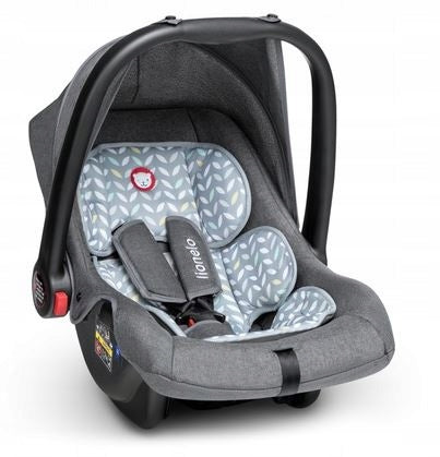 Automobilinė kėdutė Lionelo Noa Plus, 0-13 kg, Grey Scandi