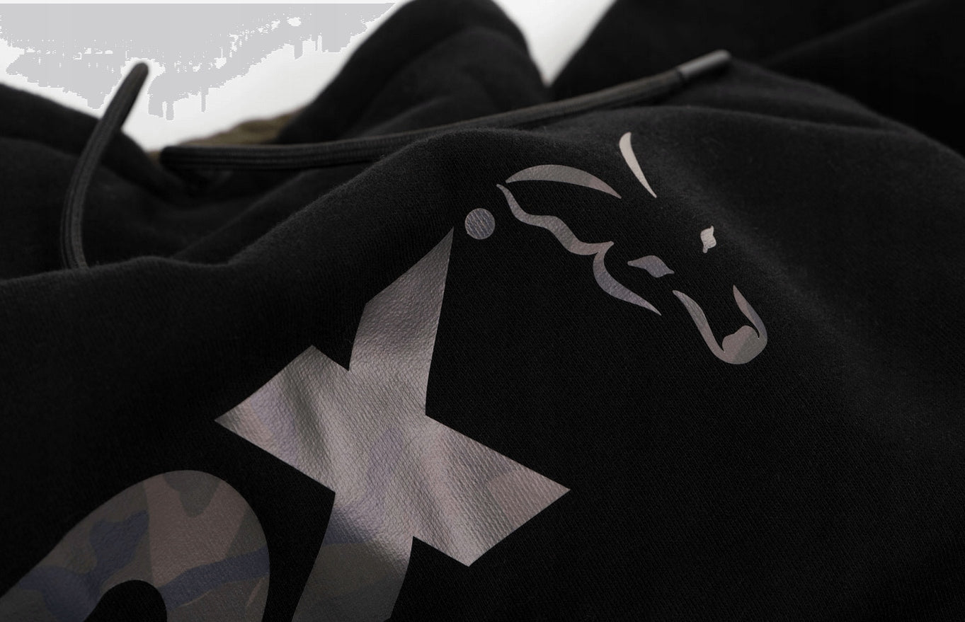 FOX Sweatshirt Black / Camo Hoody S Size S